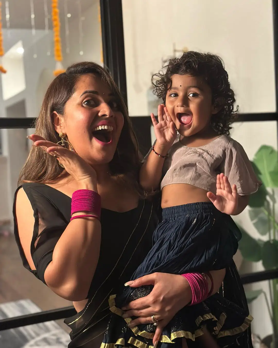 Anasuya Bharadwaj Diwali Celebration Pics