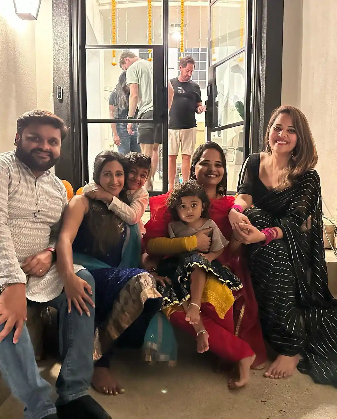 Anasuya Bharadwaj Diwali Celebration Pics