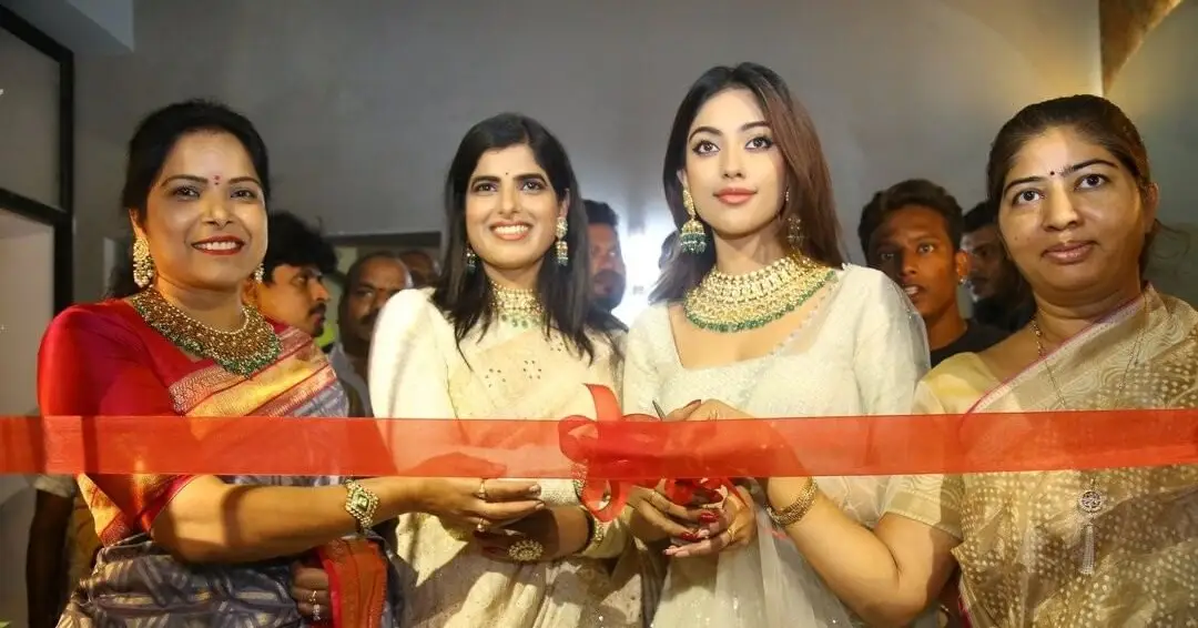 Anu Emmanuel opening a Jewellery Shop in Hyderabad