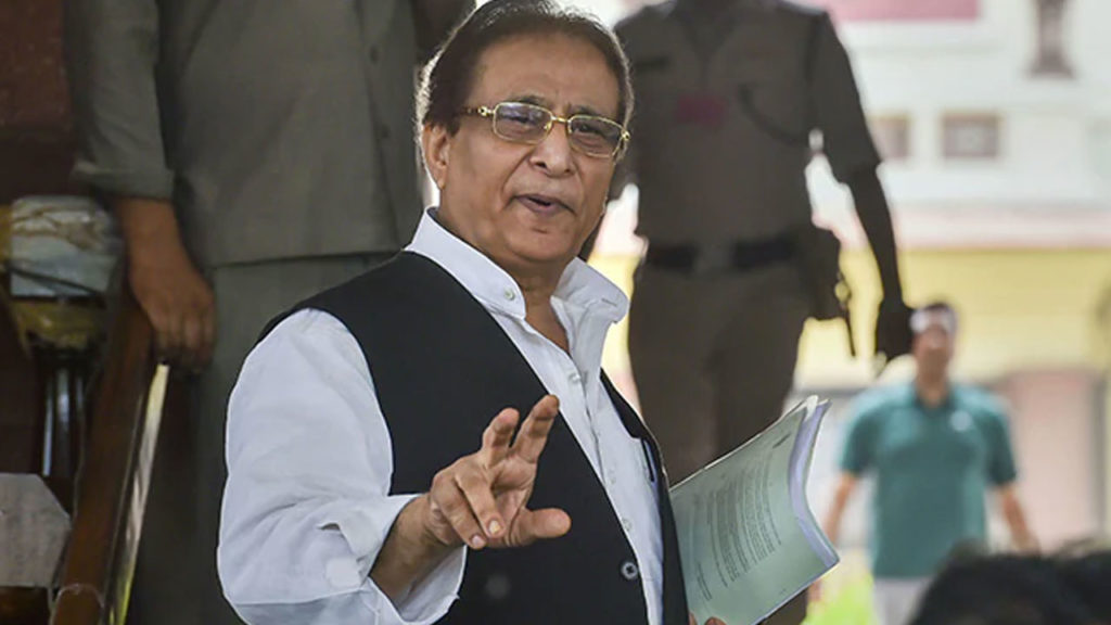 SP MLA Azam Khan sentenced to three years in prison by special court in hate speech case