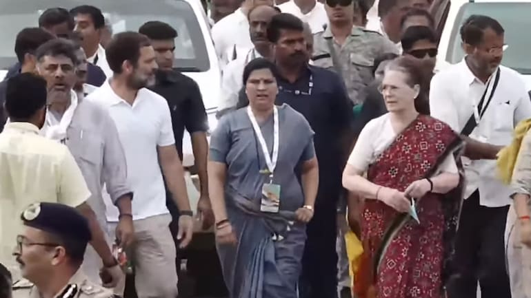Sonia Gandhi participated in Bharat Jodo Padayatra
