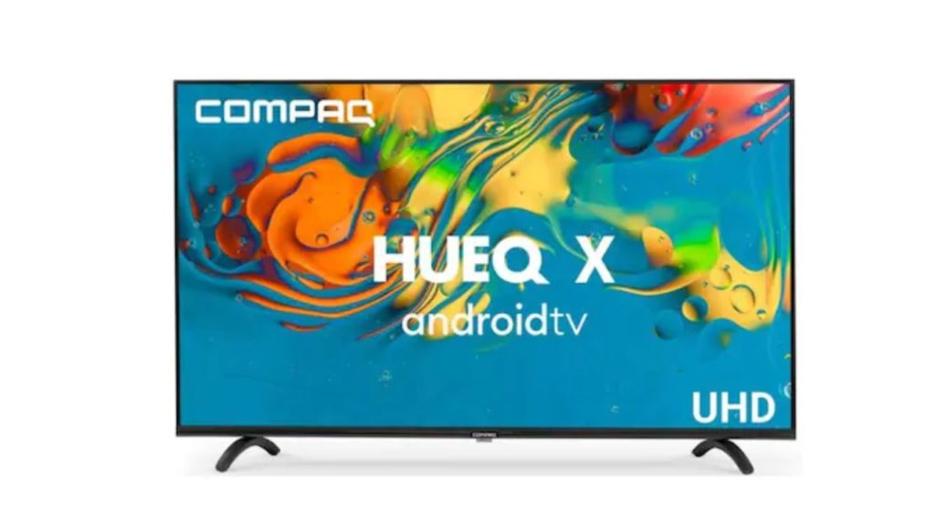 Compaq launches 43-inch Ultra-HD smart Android TV in India for Rs 17,499