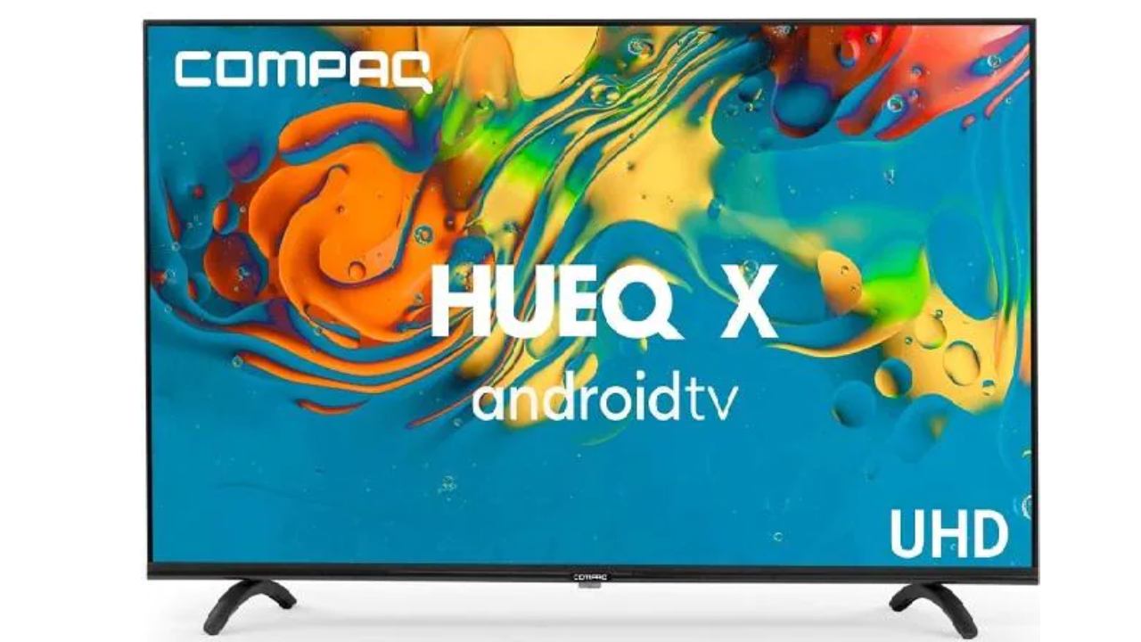 Compaq launches 43-inch Ultra-HD smart Android TV in India for Rs 17,499(1)