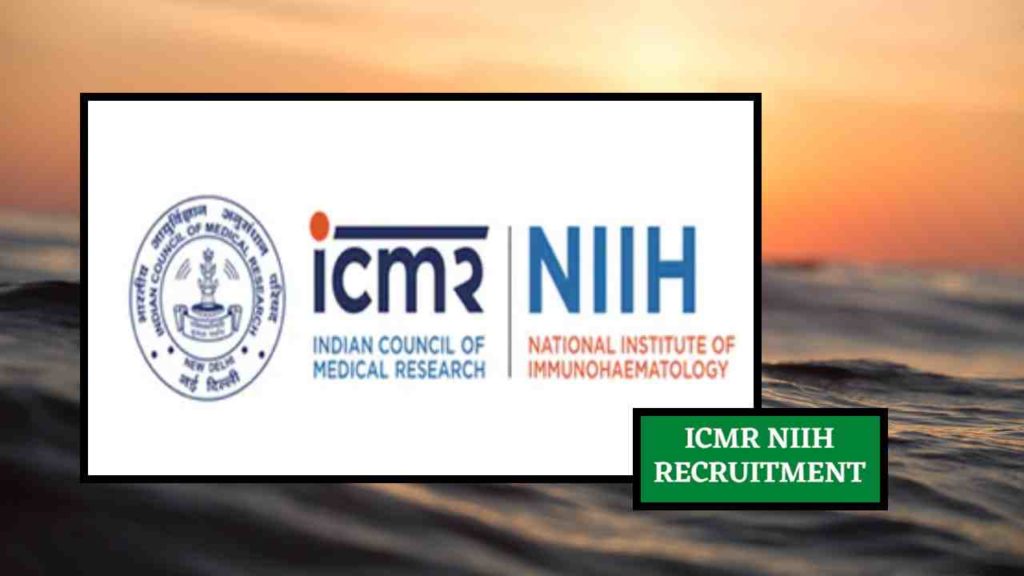 ICMR-NIIH Recruitment