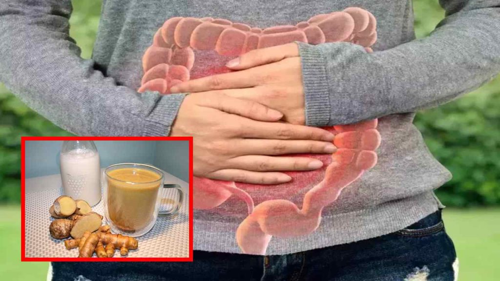 In addition to preventing infections, ginger milk improves digestion!