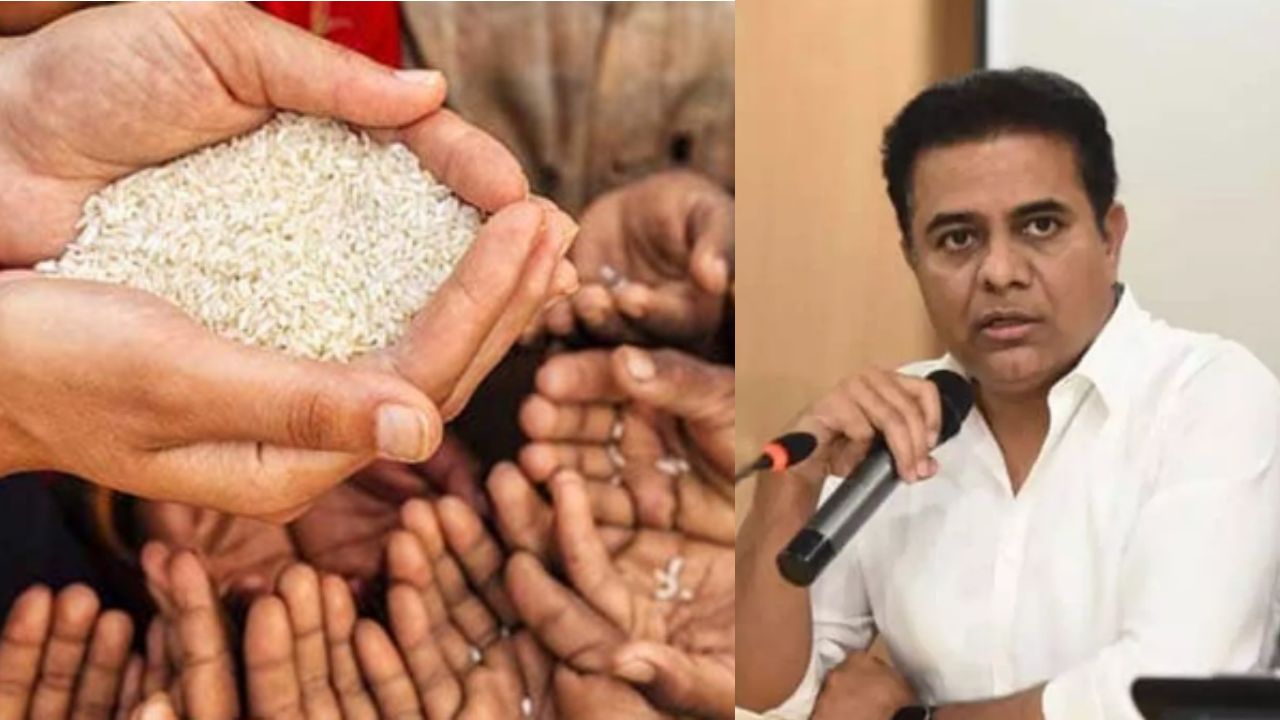 Telangana : గ్లోబల్ హంగర్ ఇండెక్స్లో 107వ ర్యాంక్కు దిగజారిన భారత్ .. మోడీ ప్రభుత్వంపై మంత్రి కేటీఆర్ సెటైర్లు Telangana : గ్లోబల్ హంగర్ ఇండెక్స్లో 107వ ర్యాంక్కు దిగజారిన భారత్ .. మోడీ ప్రభుత్వంపై మంత్రి కేటీఆర్ సెటైర్లు