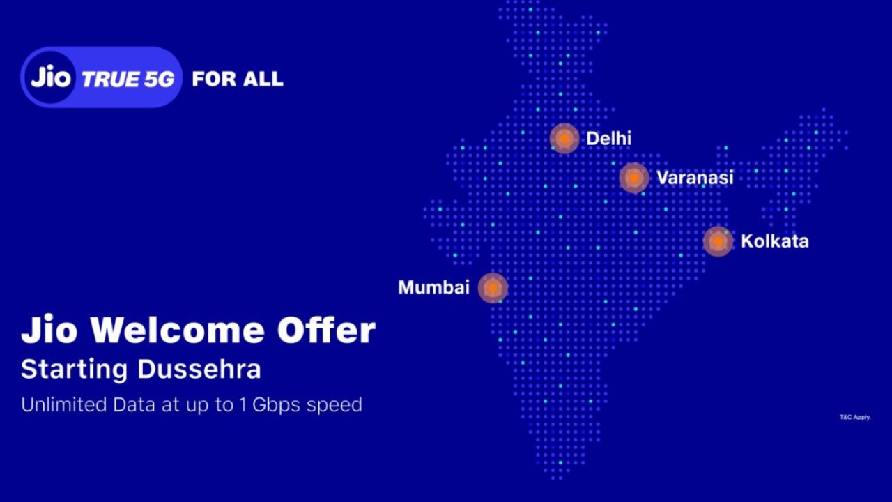 Jio 5G Welcome Offer announced How to get the invite