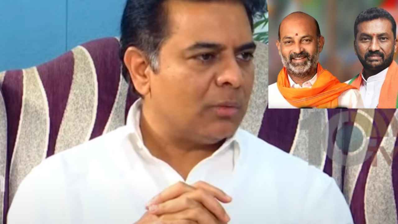 KTR Challenge : దమ్ముంటే మళ్లీ గెలవండి.. బండి సంజయ్, రఘునందన్కు కేటీఆర్ సవాల్ KTR Challenge : దమ్ముంటే మళ్లీ గెలవండి.. బండి సంజయ్, రఘునందన్కు కేటీఆర్ సవాల్