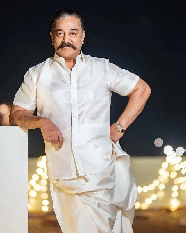Kamal Haasan Traditional Looks Pics
