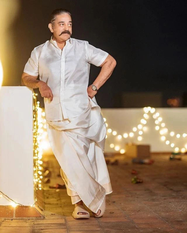 Kamal Haasan Traditional Looks Pics