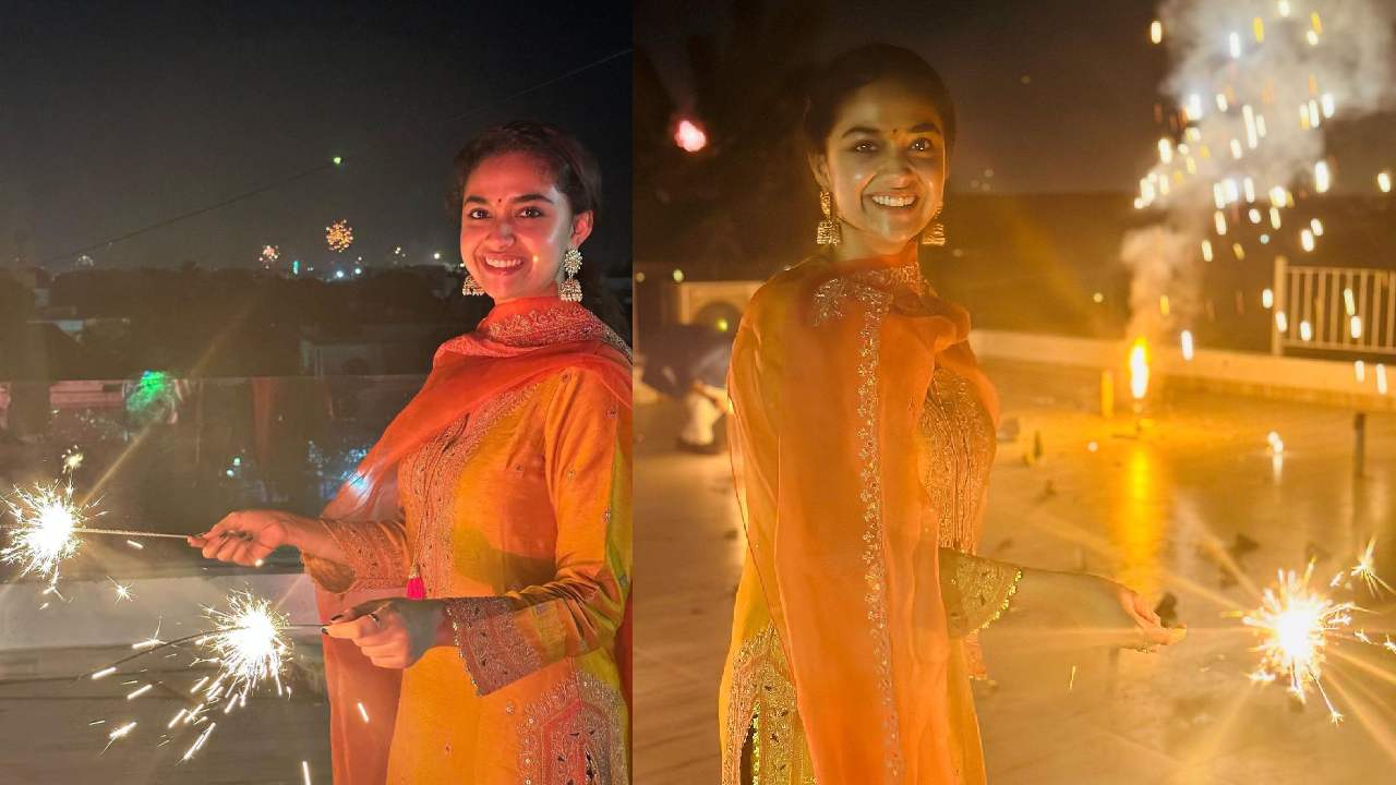 Keerthy Suresh: కీర్తి సురేష్ దీపావళి సెలబ్రేషన్ పిక్స్..