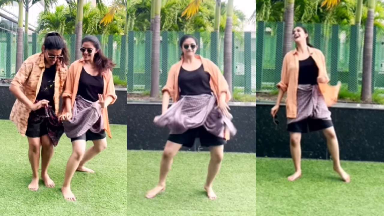 Keerthy Suresh: నాని పాటకు కీర్తి సురేష్ మాస్ స్టెప్పులు.. Keerthy Suresh: నాని పాటకు కీర్తి సురేష్ మాస్ స్టెప్పులు..