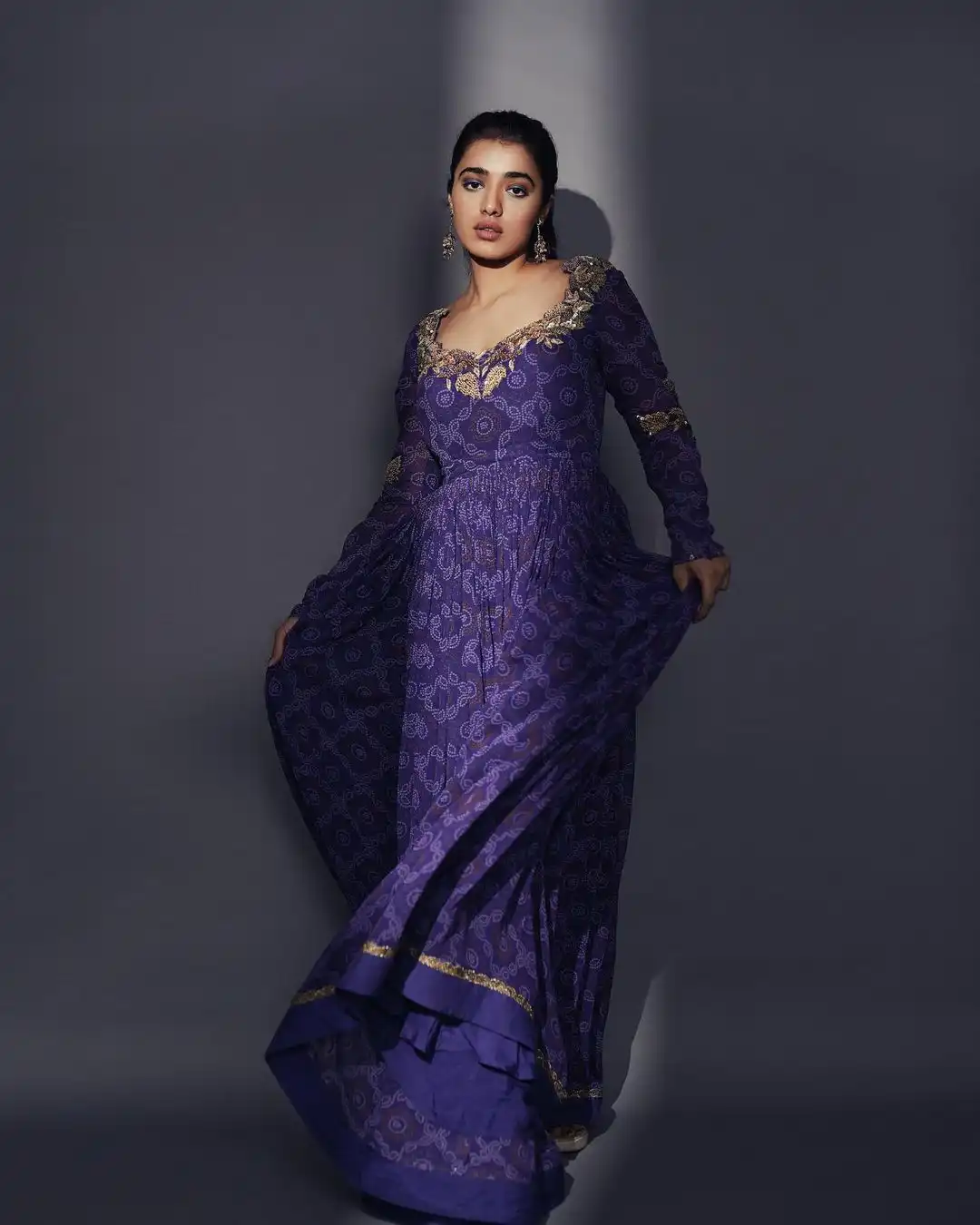 Ketika Sharma awesome Photo shoot in Blue Dress