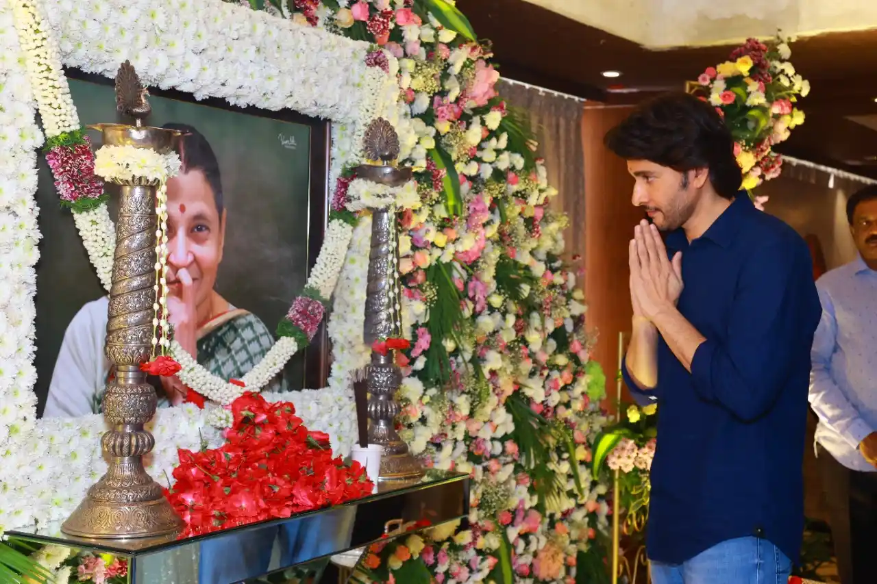 Mahesh Babu's Mother Indira Devi 11th-day Ceremony Pics