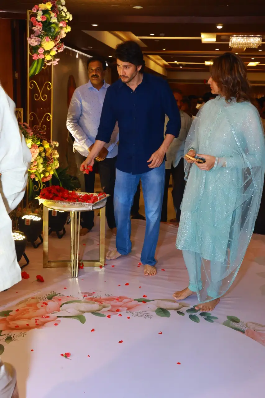 Mahesh Babu's Mother Indira Devi 11th-day Ceremony Pics