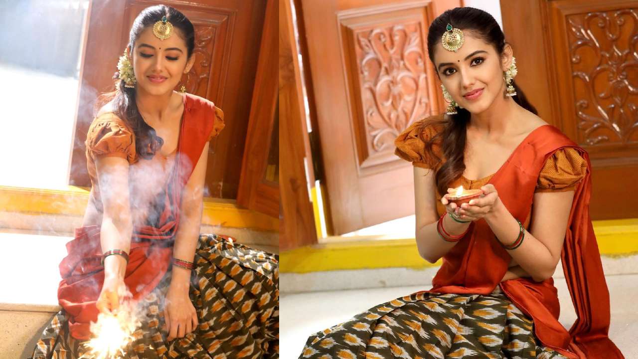 Malvika Sharma: మాళవిక శర్మ దీపావళి సెలబ్రేషన్ పిక్స్..