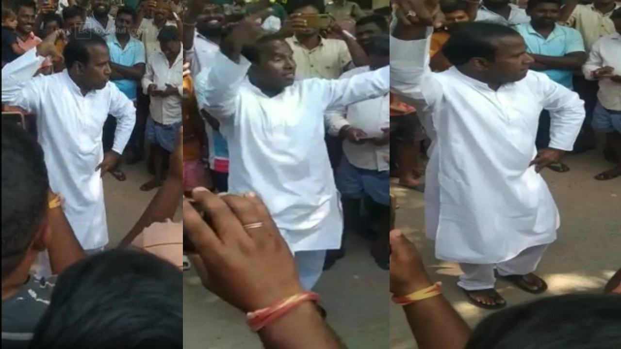 Munugode By Poll..KA Paul Dance : మునుగోడులో కేఏ పాల్ డ్యాన్స్.. ఊరమాస్ స్టెప్పులతో ఎన్నికల ప్రచారం Munugode By Poll..KA Paul Dance : మునుగోడులో కేఏ పాల్ డ్యాన్స్.. ఊరమాస్ స్టెప్పులతో ఎన్నికల ప్రచారం