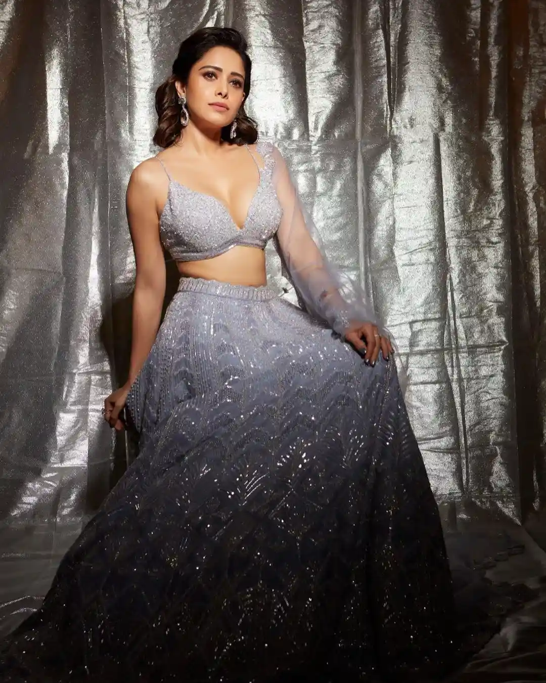 Nushrratt Bharuccha looks like angel in Silver Dress