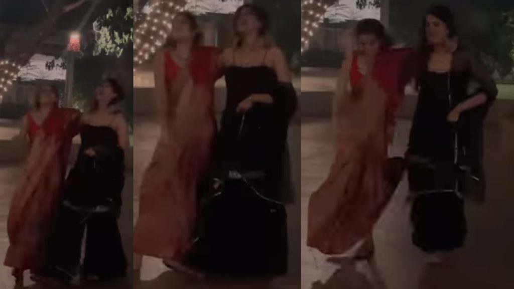 Ori Devuda Heroines Dance steps for Naatu Naatu song