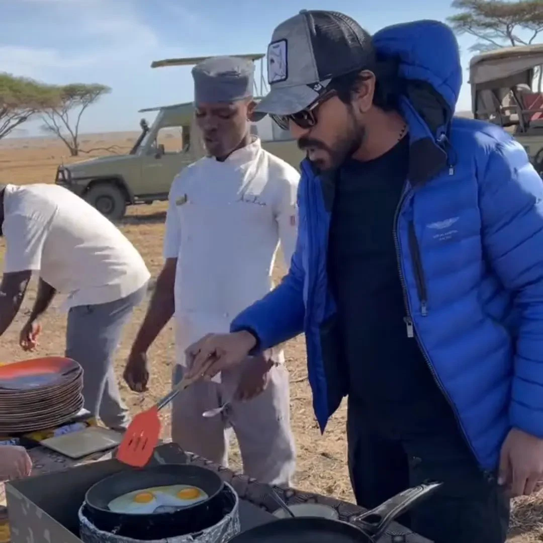Ram Charan Africa Tour Pics