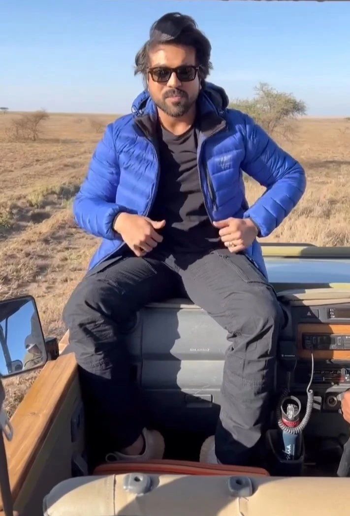 Ram Charan Africa Tour Pics