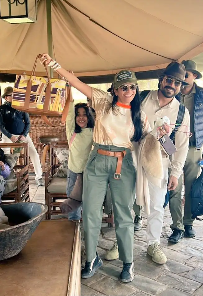 Ram Charan Africa Tour Pics