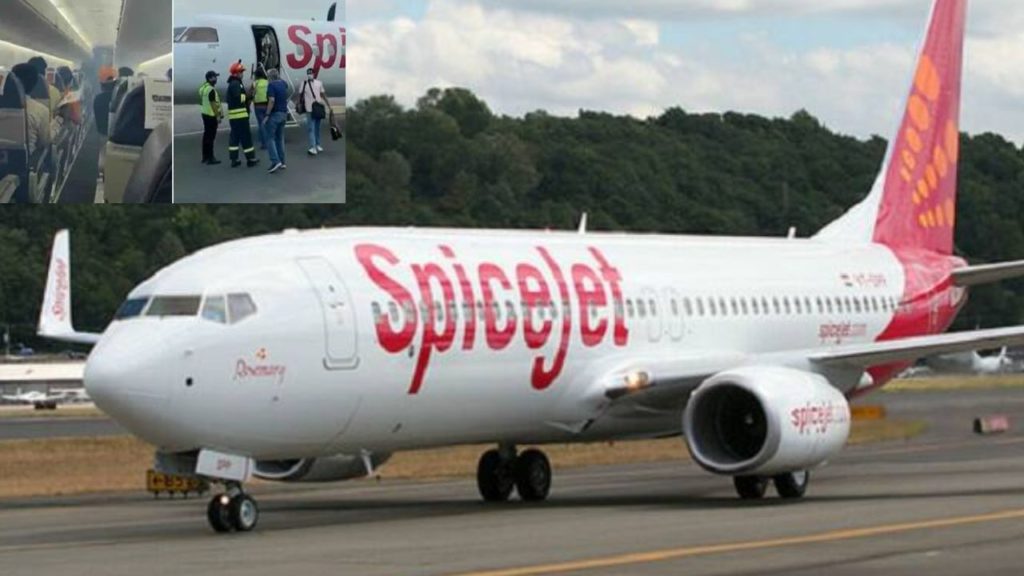 Smoke In Spicejet Flight