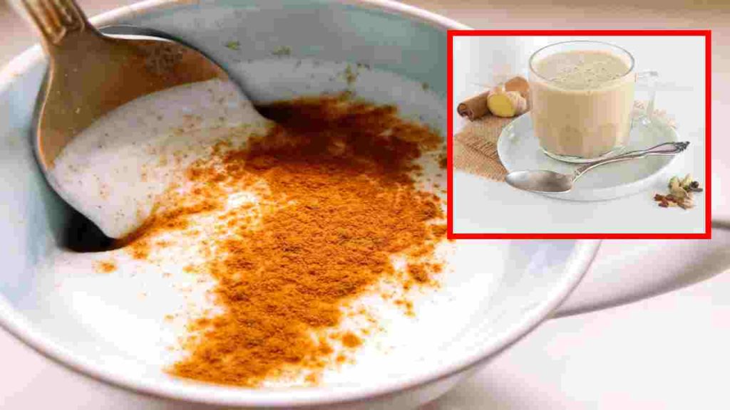 Spicy milk that increases immunity and prevents diseases!
