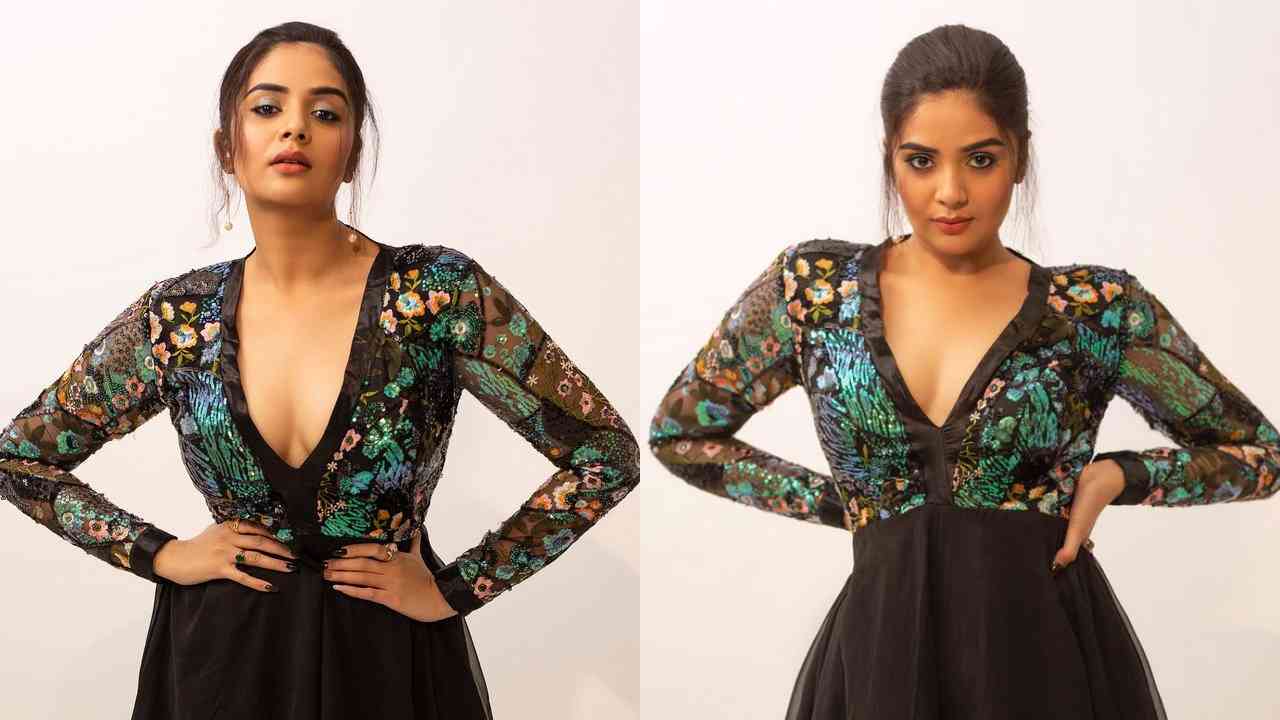 Sreemukhi Kills With Her Looks