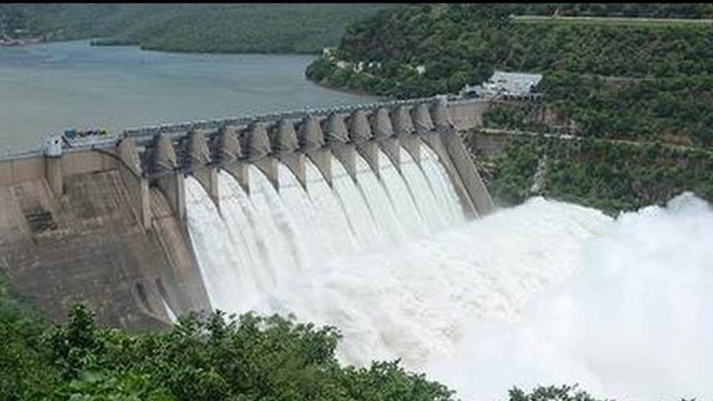 Srisailam Project Flood Water