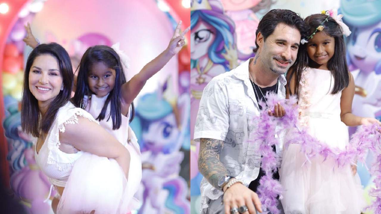 Sunny Leone: సన్నీ లియోన్ కూతురు పుట్టినరోజు వేడుకల ఫోటోలు..