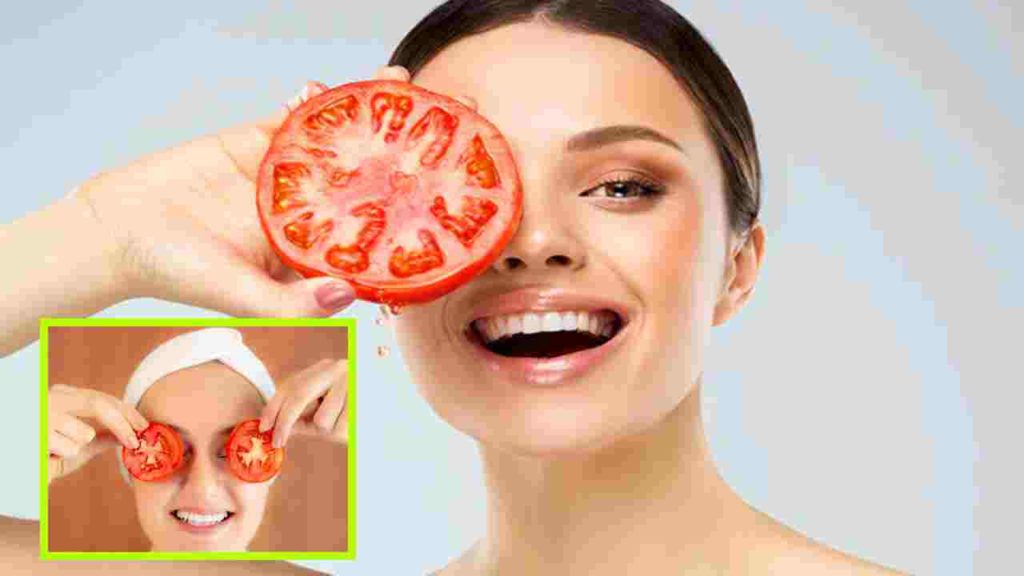 Tomatoes are not just food but can be used for natural skin beauty!