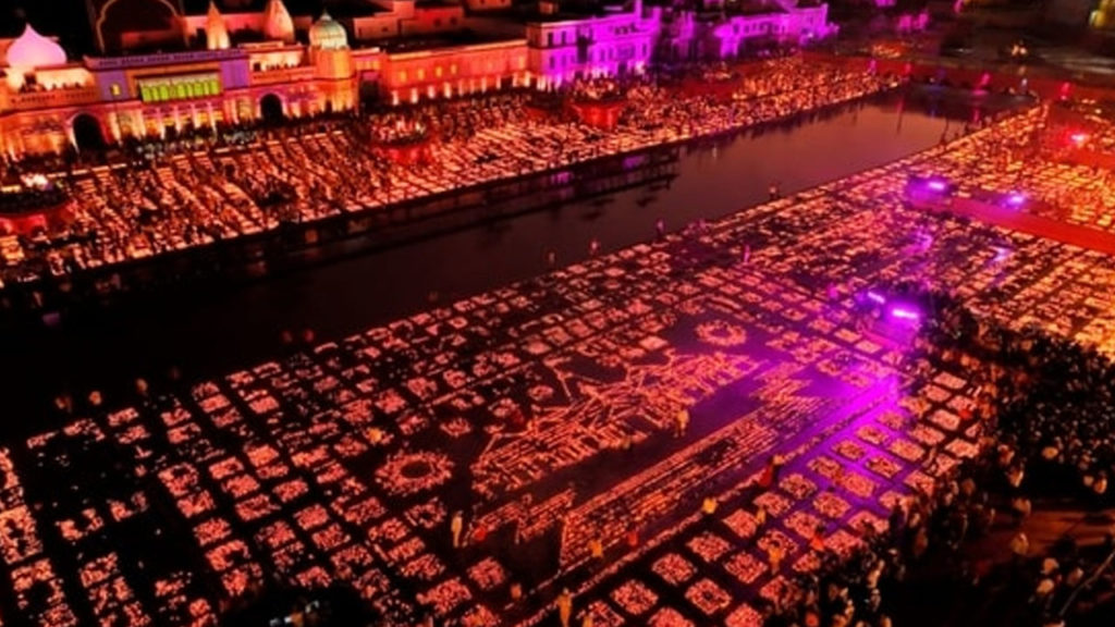 Ayodhya sets world record by lighting over 15 lakh diyas on Deepotsav in PM Modi's presence