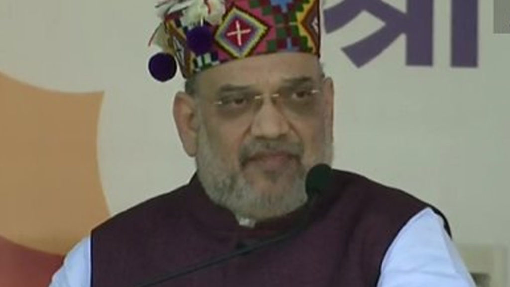 Amit Shah once again targeted Congress as inheritance politics