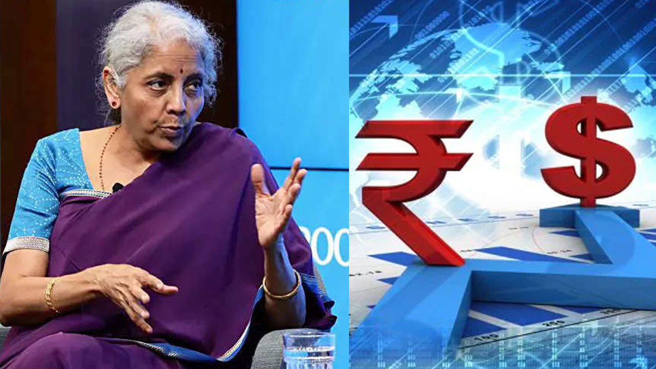 Dollar vs Rupee: నిర్మల చెప్పింది నిజమేనా? రూపాయి విలువ తగ్గకుండా, డాలర్ విలువే పెరిగిందా? Dollar vs Rupee: నిర్మల చెప్పింది నిజమేనా? రూపాయి విలువ తగ్గకుండా, డాలర్ విలువే పెరిగిందా?