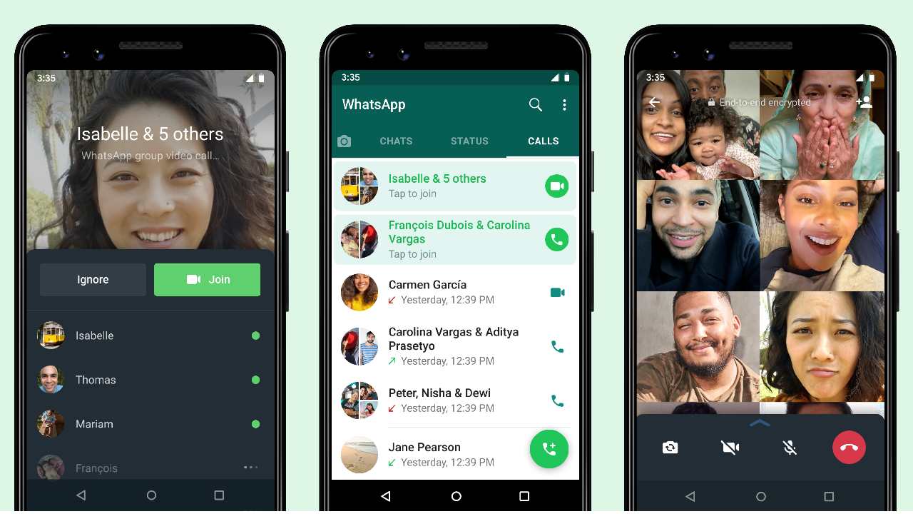 Whatsapp New Update: వాట్సాప్ యూజర్లకు గుడ్న్యూస్.. ఇకపై గ్రూపులో 1024 మందికి అనుమతి.. త్వరలోనే అందుబాటులోకి Whatsapp New Update: వాట్సాప్ యూజర్లకు గుడ్న్యూస్.. ఇకపై గ్రూపులో 1024 మందికి అనుమతి.. త్వరలోనే అందుబాటులోకి