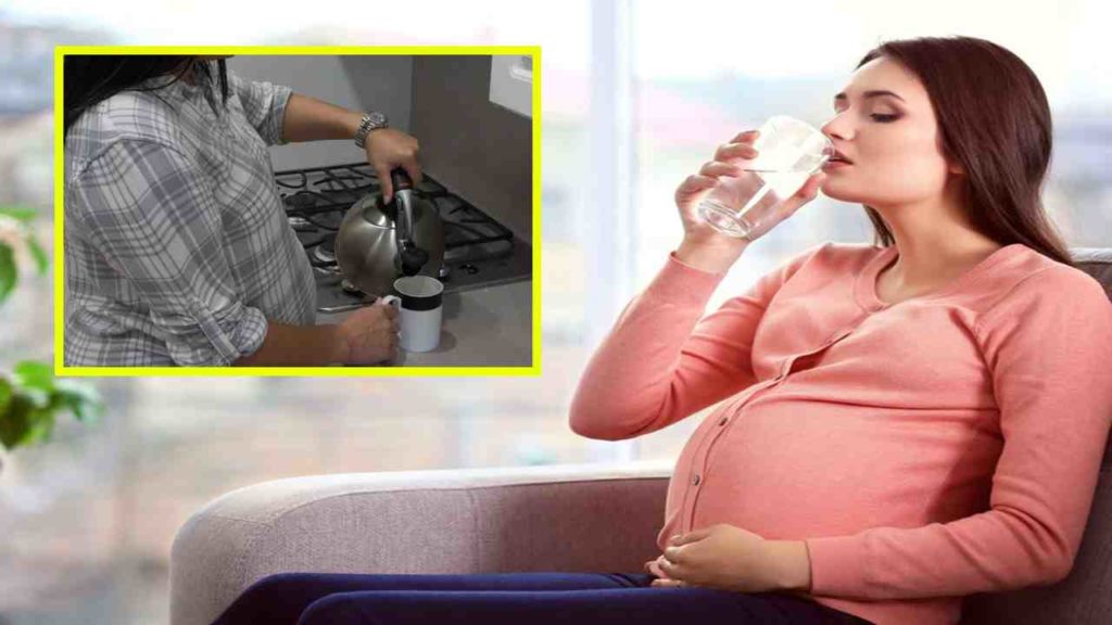 Why should you drink hot things and warm water during pregnancy?