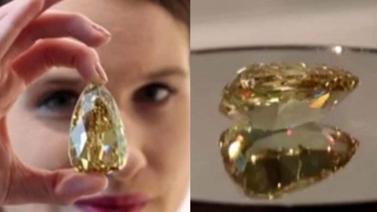 World Purest Yellow Diamond : ప్రపంచంలోనే అత్యంత స్వచ్ఛమైన పసుపు రంగు వజ్రం .. వేలానికి సిద్ధం.. కళ్లు చెదిరిపోయే ధర World Purest Yellow Diamond : ప్రపంచంలోనే అత్యంత స్వచ్ఛమైన పసుపు రంగు వజ్రం .. వేలానికి సిద్ధం.. కళ్లు చెదిరిపోయే ధర
