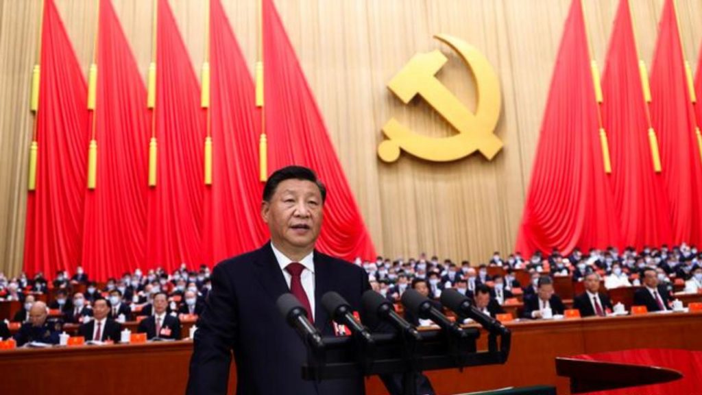 Xi Jinping opens Chinese Communist party