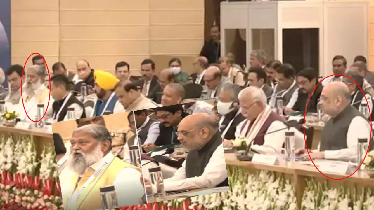 Amit Shah : ‘ఇక మీ ప్రసంగం ఆపండీ చాలు’ అంటూ హర్యానా హోంమంత్రిపై అమిత్ షా అసహనం Amit Shah : ‘ఇక మీ ప్రసంగం ఆపండీ చాలు’ అంటూ హర్యానా హోంమంత్రిపై అమిత్ షా అసహనం
