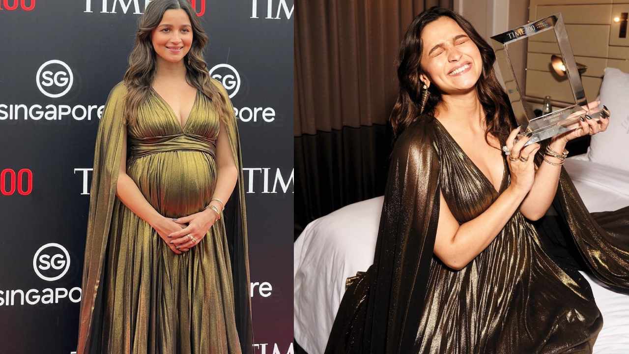 Alia Bhatt : టైం100 సింగపూర్ ఈవెంట్లో బేబీ‌బంప్‌తో అలియాభట్