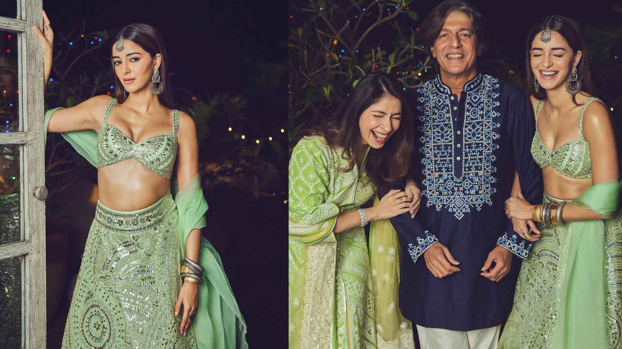Ananya Panday : ఫ్యామిలీతో కలిసి ముందే దివాళీ సెలబ్రేట్ చేసుకున్న అనన్య పాండే