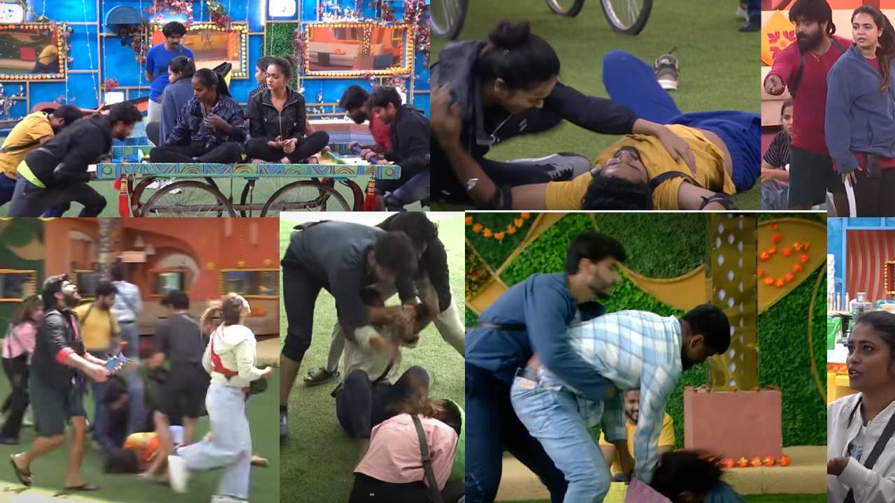 BiggBoss 6 Day 51 : కెప్టెన్సీ టాస్క్ కోసం ఒకరి మీద ఒకరు పడిపోయి.. తిట్లతో, అరుపులతో దద్దరిల్లిన బిగ్బాస్ హౌజ్.. BiggBoss 6 Day 51 : కెప్టెన్సీ టాస్క్ కోసం ఒకరి మీద ఒకరు పడిపోయి.. తిట్లతో, అరుపులతో దద్దరిల్లిన బిగ్బాస్ హౌజ్..