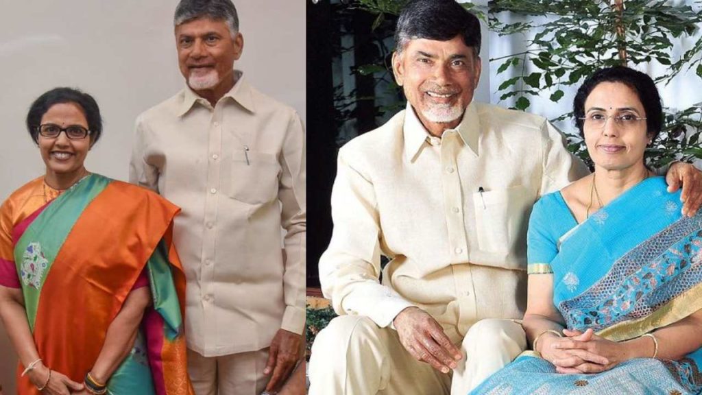 Chandrababu praises her wife Bhuvaneswari
