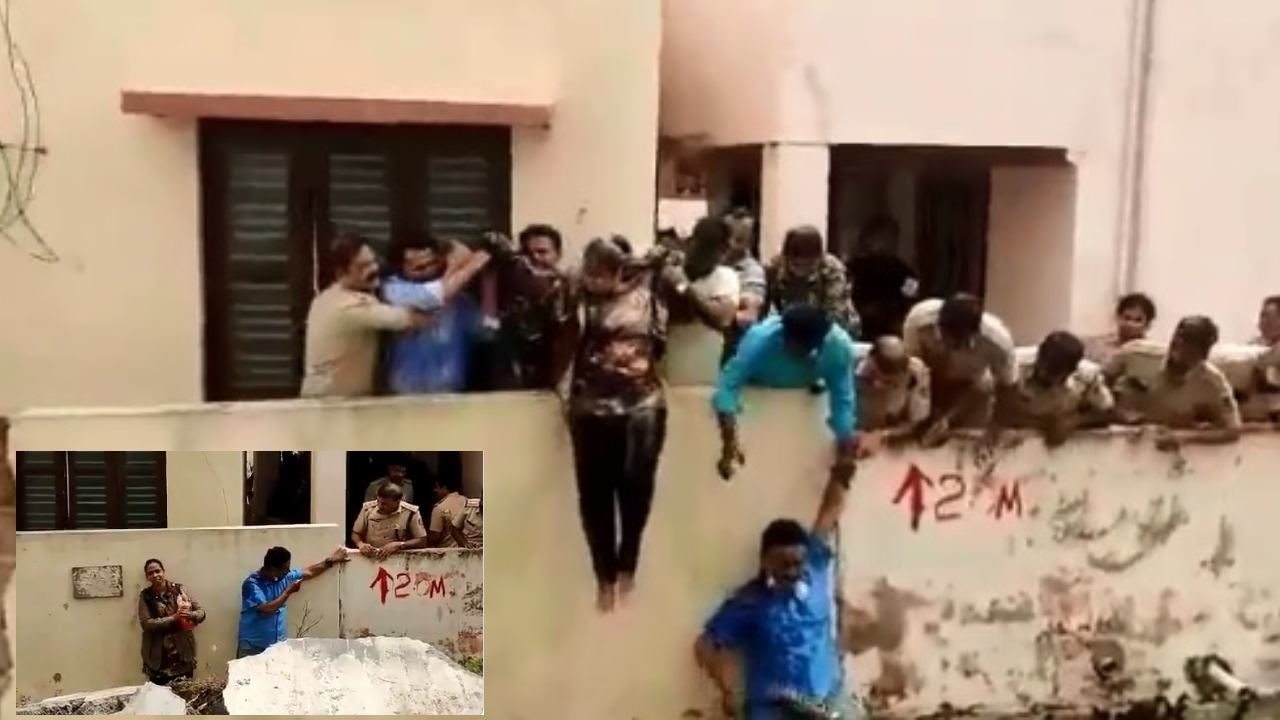 Viral Video: శరీరాలపై పెట్రోల్ పోసుకుని.. నిప్పు అంటించుకుంటుండగా దంపతులను కాపాడిన అధికారులు Viral Video: శరీరాలపై పెట్రోల్ పోసుకుని.. నిప్పు అంటించుకుంటుండగా దంపతులను కాపాడిన అధికారులు