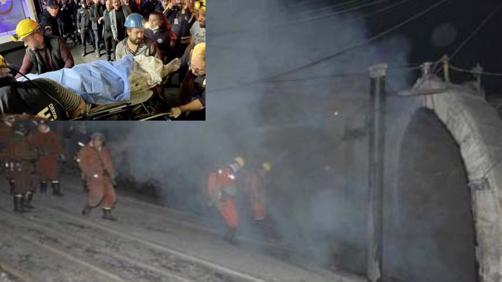 huge explosion in coal mine