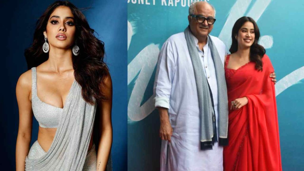 Janhvi kapoor intresting comments on her and her father