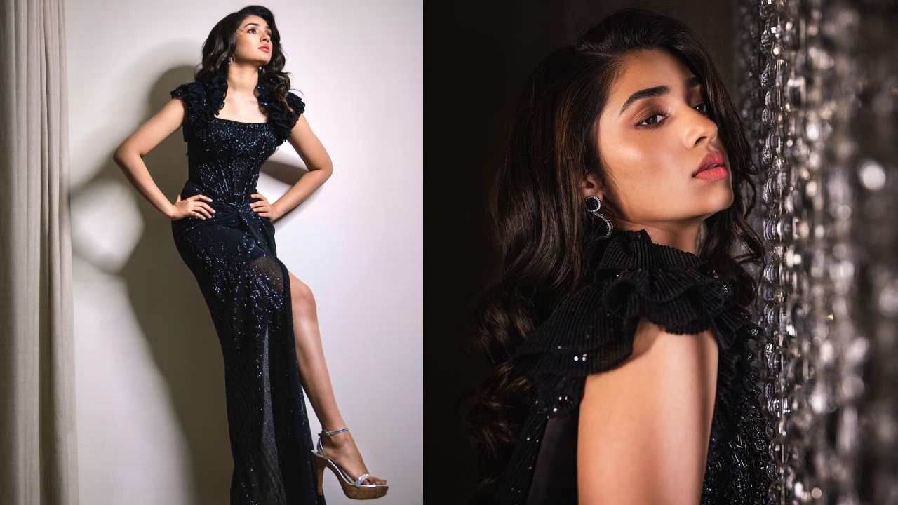 Krithishetty : బ్లాక్ డ్రెస్‌లో మిలమిల మెరుస్తున్న కృతిశెట్టి