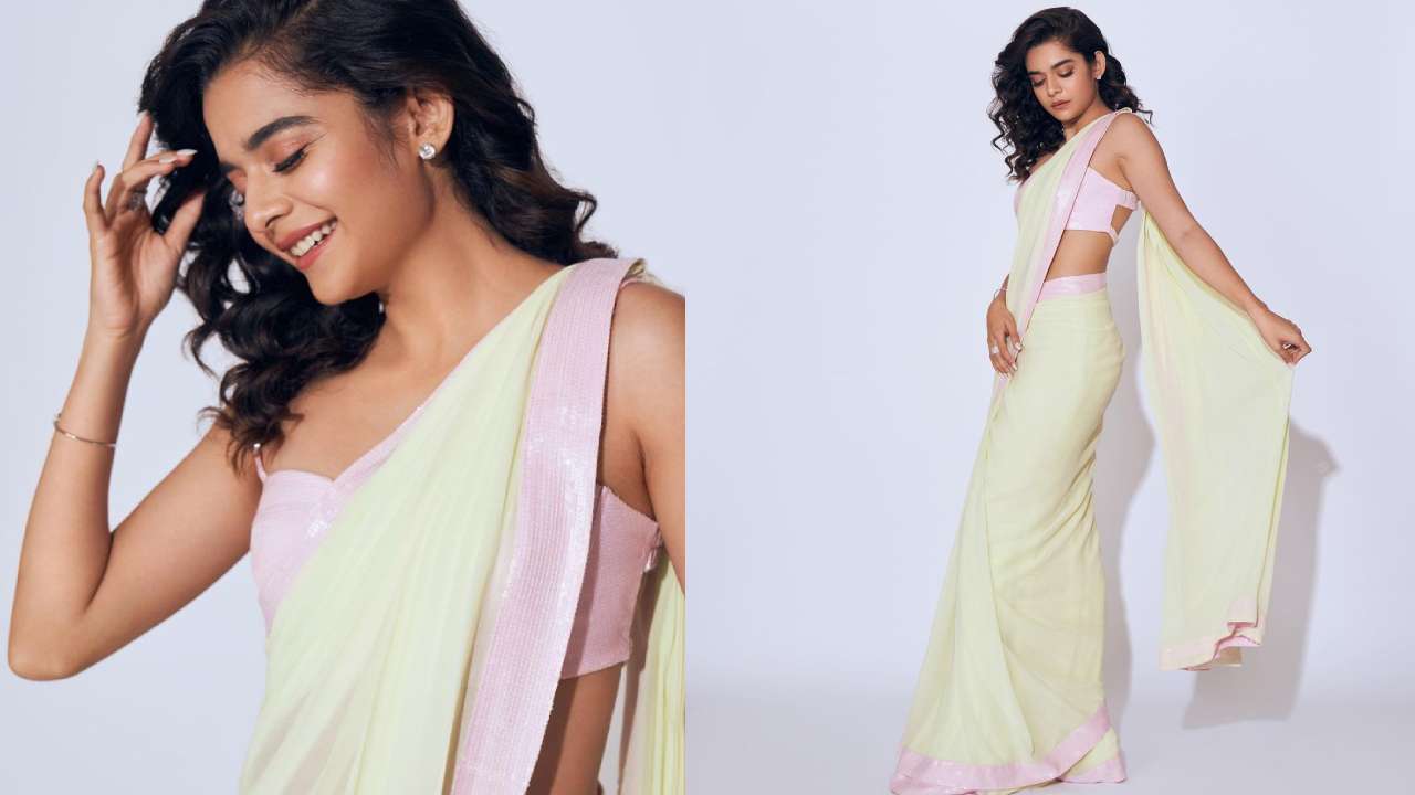 Mithila Palkar : చీరలో మిలమిల మెరుస్తున్న మిథిలా పాల్కర్