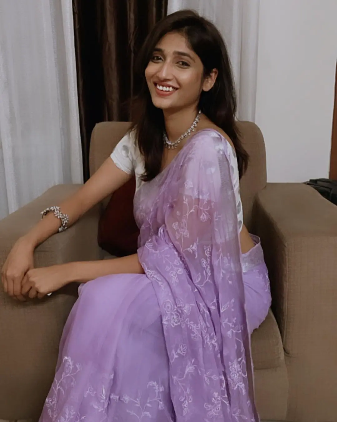 Priya Vadlamani Deepavali Celebrations with Family